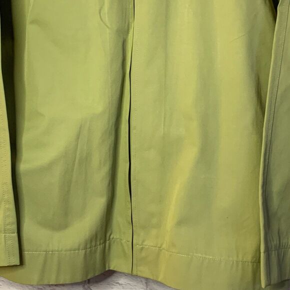 Bagatelle Collection Jacket LARGE Green Front Tie with Pockets Split Back Collar - Picture 8 of 12